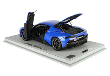 MASERATI MC20 DIECAST FULL OPEN BLU INFINITO - VETRINA INCLUSA - Vroomi