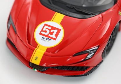 FERRARI SF90 STRADALE COLORI 24H LE MANS 2023 N.51 - Vroomi