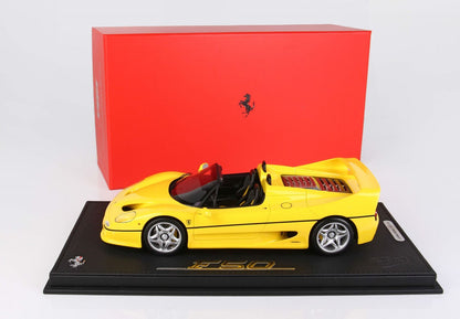 FERRARI F50 COUPE 1995 SPIDER VERSION GIALLO - Vroomi