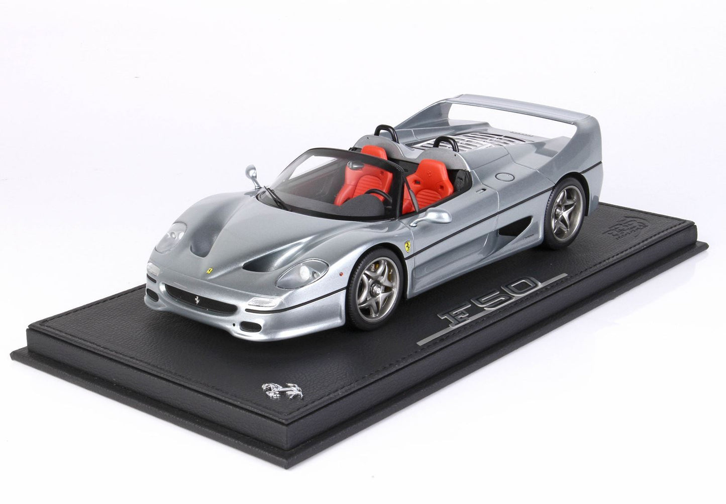 FERRARI F50 COUPE 1995 SPIDER VERSION GRIGIO TITANIO 740 - Vroomi