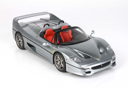 FERRARI F50 COUPE 1995 SPIDER VERSION GRIGIO TITANIO 740 - Vroomi