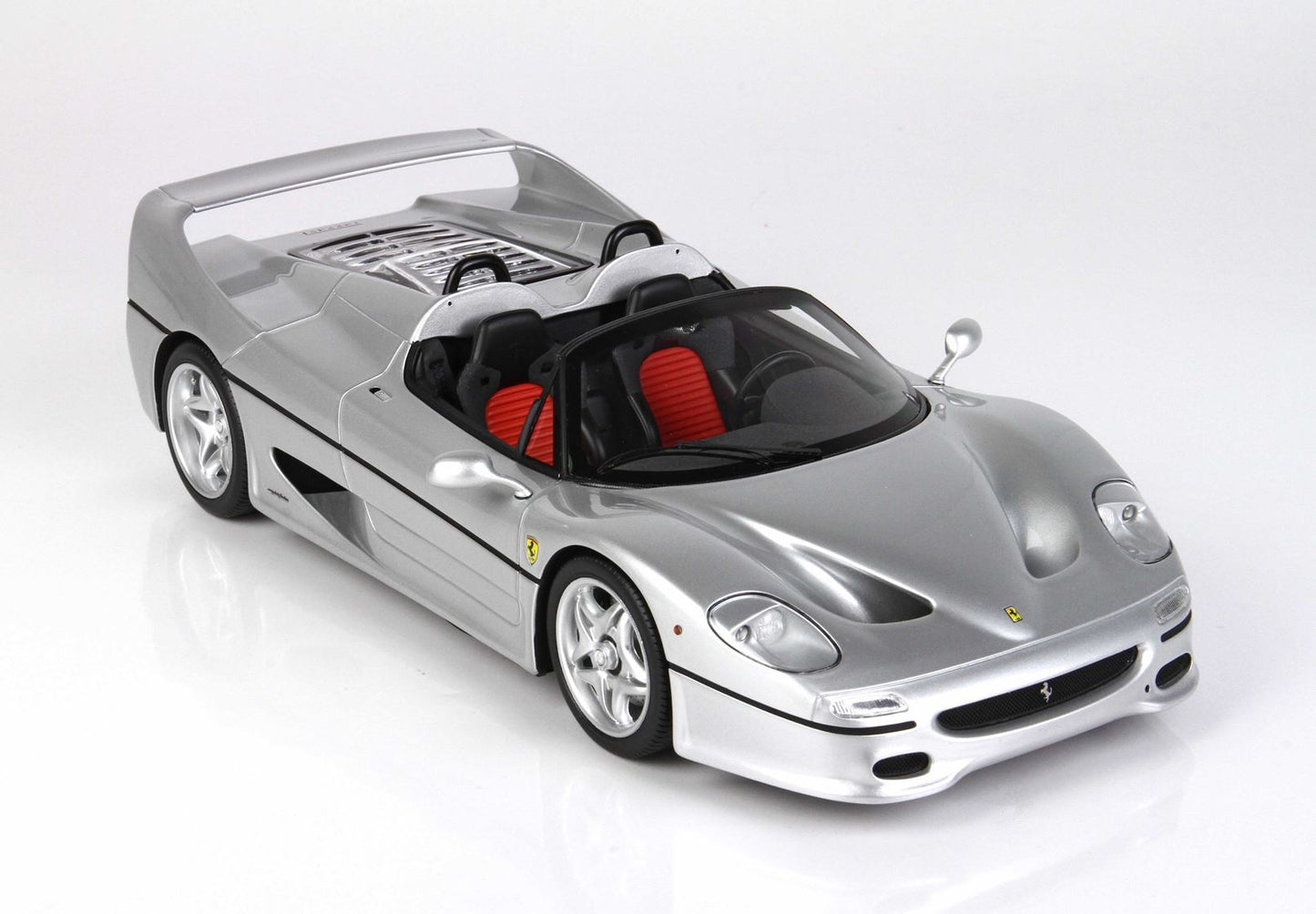 FERRARI F50 COUPE 1995 SPIDER VERSION ARGENTO NURBURGRING METALLIZZATO - Vroomi