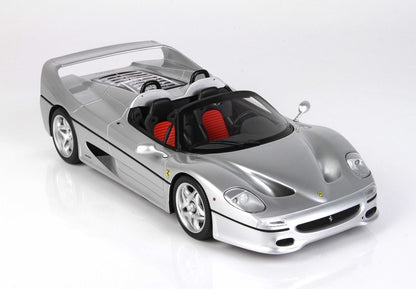 FERRARI F50 COUPE 1995 SPIDER VERSION ARGENTO NURBURGRING METALLIZZATO - Vroomi