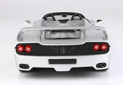 FERRARI F50 COUPE 1995 SPIDER VERSION ARGENTO NURBURGRING METALLIZZATO - Vroomi