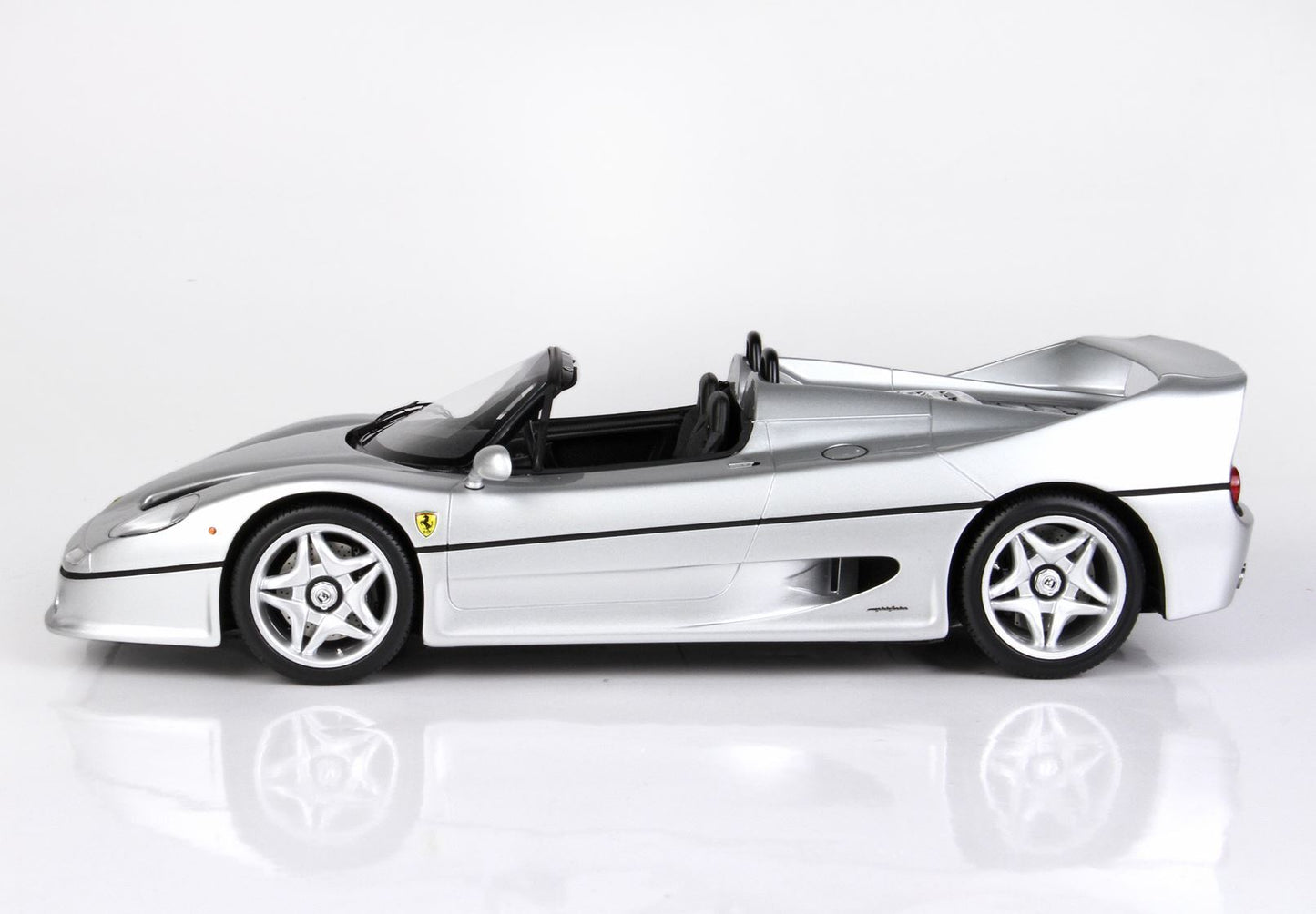 FERRARI F50 COUPE 1995 SPIDER VERSION ARGENTO NURBURGRING METALLIZZATO - Vroomi