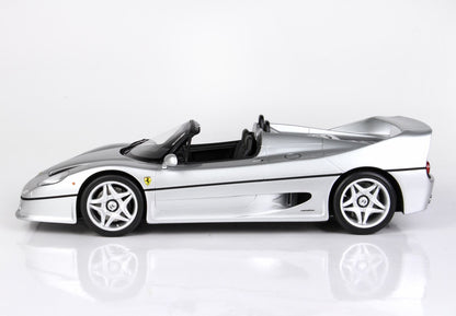 FERRARI F50 COUPE 1995 SPIDER VERSION ARGENTO NURBURGRING METALLIZZATO - Vroomi