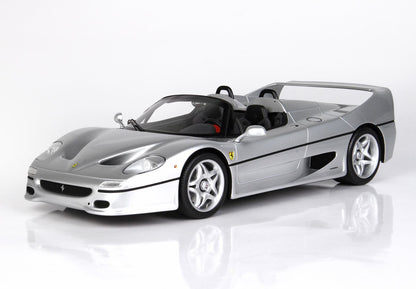 FERRARI F50 COUPE 1995 SPIDER VERSION ARGENTO NURBURGRING METALLIZZATO - Vroomi