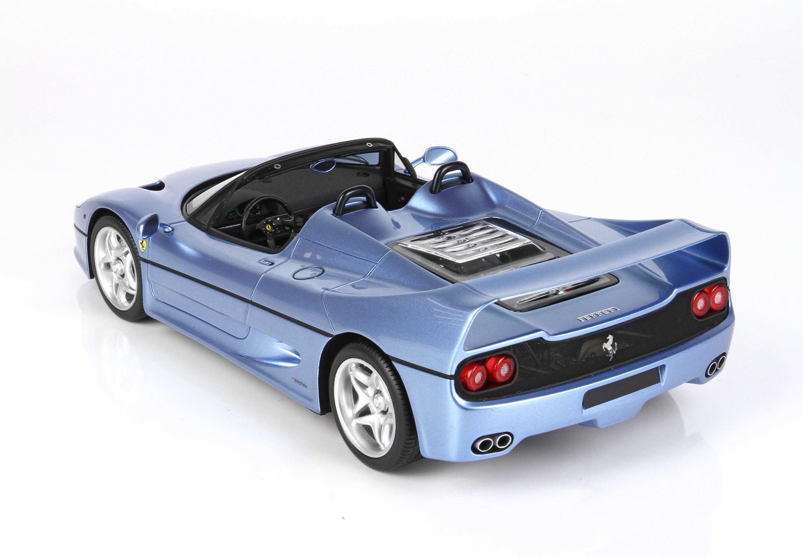 FERRARI F50 COUPE 1995 SPIDER VERSION AZZURRO CALIFORNIA METALLIZZATO - Vroomi