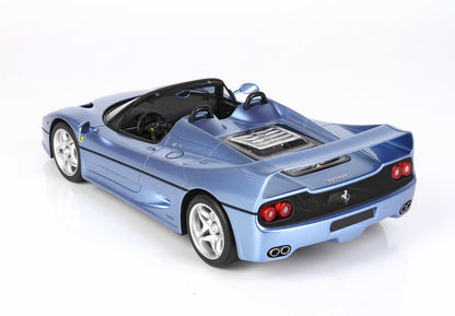 FERRARI F50 COUPE 1995 SPIDER VERSION AZZURRO CALIFORNIA METALLIZZATO - Vroomi