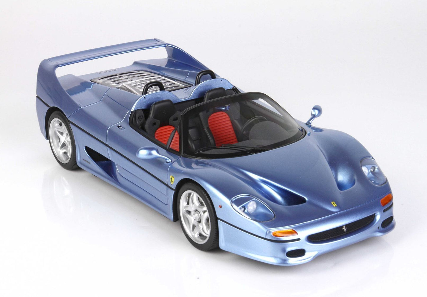 FERRARI F50 COUPE 1995 SPIDER VERSION AZZURRO CALIFORNIA METALLIZZATO - Vroomi