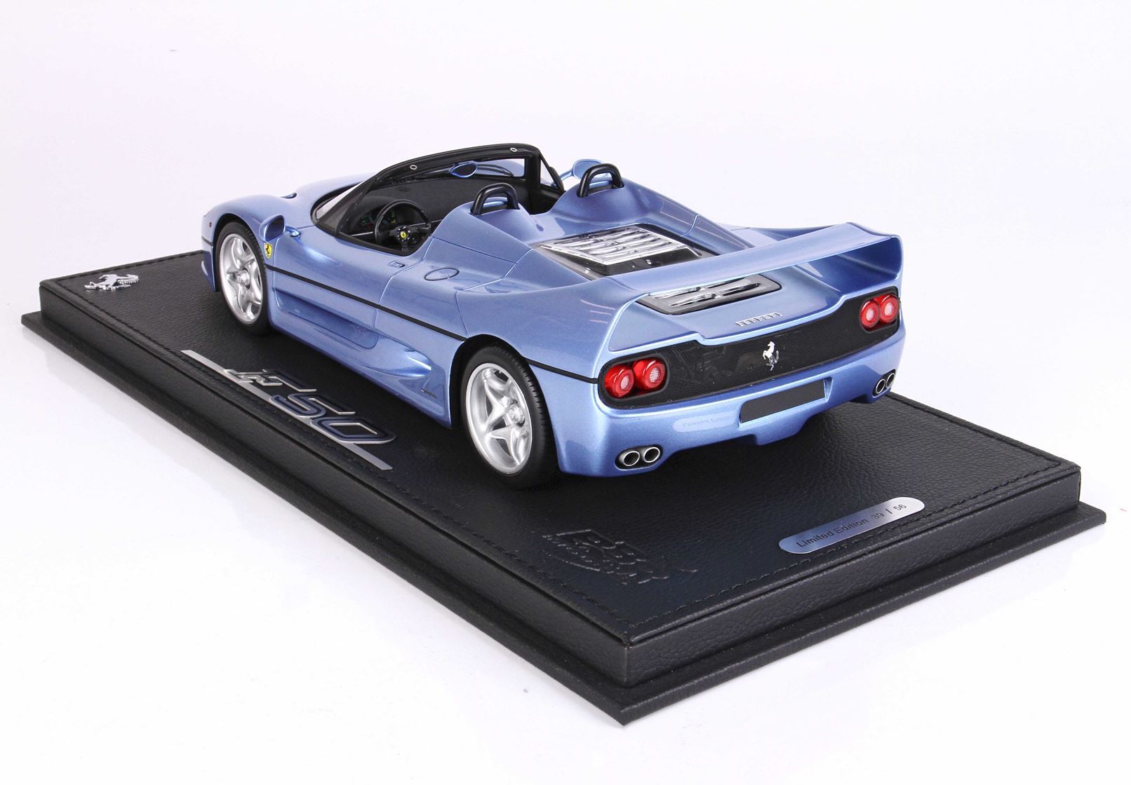 FERRARI F50 COUPE 1995 SPIDER VERSION AZZURRO CALIFORNIA METALLIZZATO - Vroomi