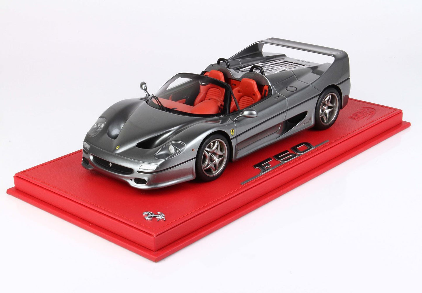 FERRARI F50 COUPE 1995 SPIDER VERSION GRIGIO FERRO METALLIZZATO - Vroomi