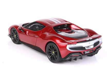 FERRARI 296 ASSETTO FIORANO ROSSO FIORANO METALLIZZATO - Vroomi