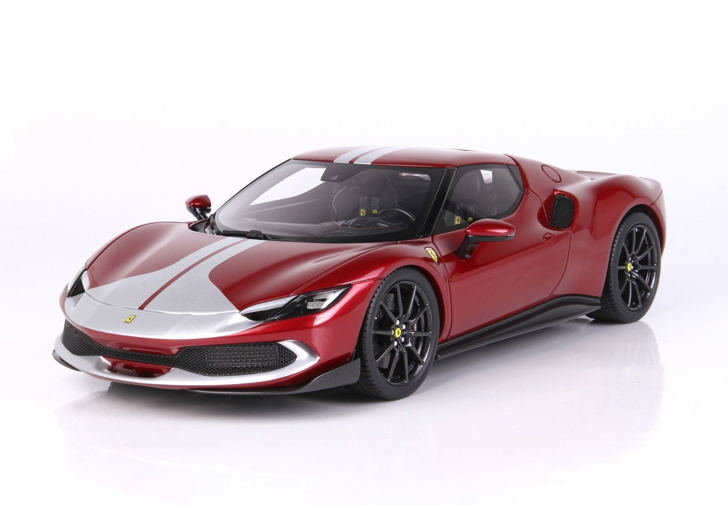 FERRARI 296 ASSETTO FIORANO ROSSO FIORANO METALLIZZATO - Vroomi