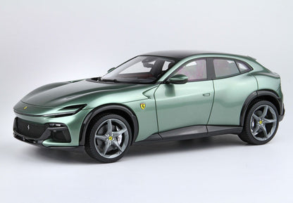 FERRARI PUROSANGUE PIERO FERRARI BASE CARBONIO VERDE DORA - SPECIAL PACK - Vroomi