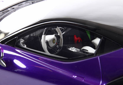 FERRARI SF90 XX STRADALE VIOLET21- TETTO NERO - INTERNI BIANCHI - Vroomi