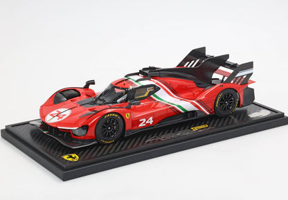 FERRARI 499P MODIFICATA BASE IN FIBRA DI CARBONIO - Vroomi
