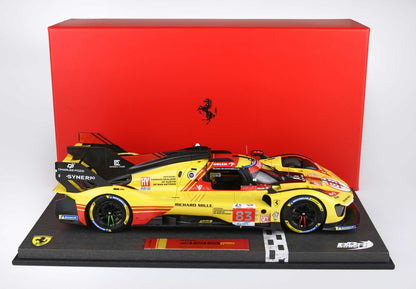 FERRARI 499P CAR N. 83 - 24H LE MANS 2024 PILOTI KUBICA YE SHWARTZMAN - Vroomi