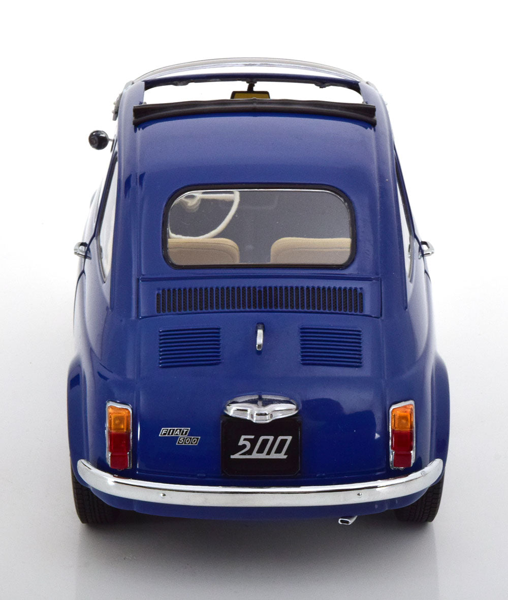 FIAT 500 F CUSTOM DARK BLUE 1968 WITH SUN VISOR AND ABARTH RIMS