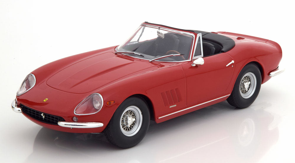 FERRARI 275 GTB4 NART SPYDER RED 1967 WITH REMOVABLE SOFT-TOP