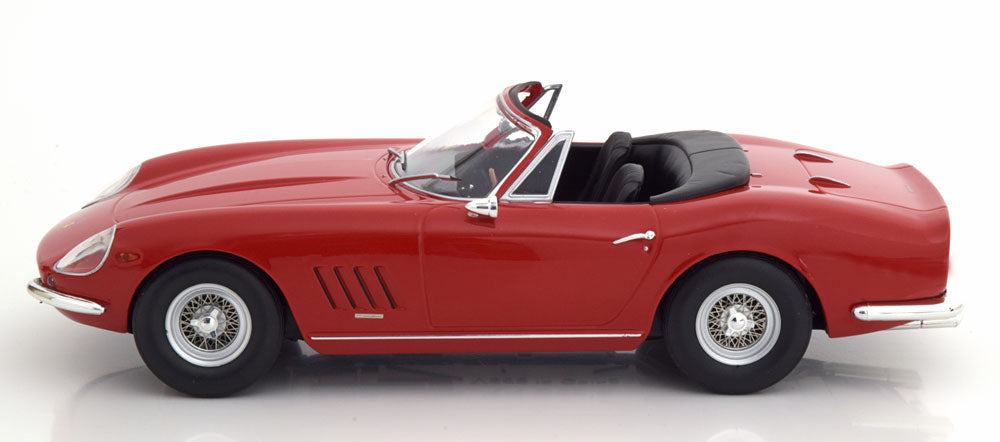 FERRARI 275 GTB4 NART SPYDER RED 1967 WITH REMOVABLE SOFT-TOP