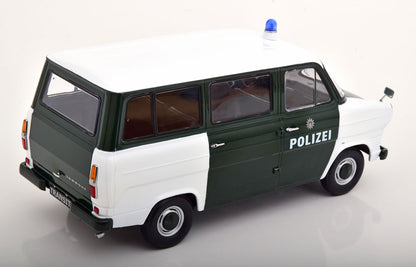 FORD TRANSIT BUS 1965 POLIZEI HAMBURG GERMANY DARK GREEN