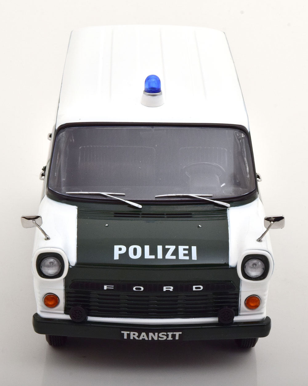 FORD TRANSIT BUS 1965 POLIZEI HAMBURG GERMANY DARK GREEN