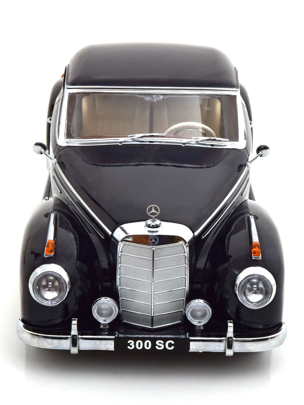 MERCEDES 300 SE W188 COUPE BLACK 1955