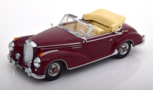 MERCEDES 300SC W188 CABRIO DARK RED 1957