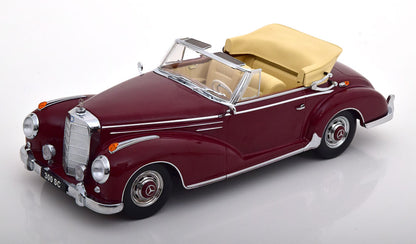 MERCEDES 300SC W188 CABRIO DARK RED 1957