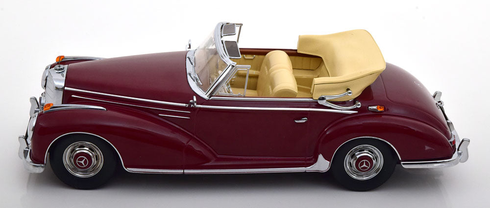 MERCEDES 300SC W188 CABRIO DARK RED 1957