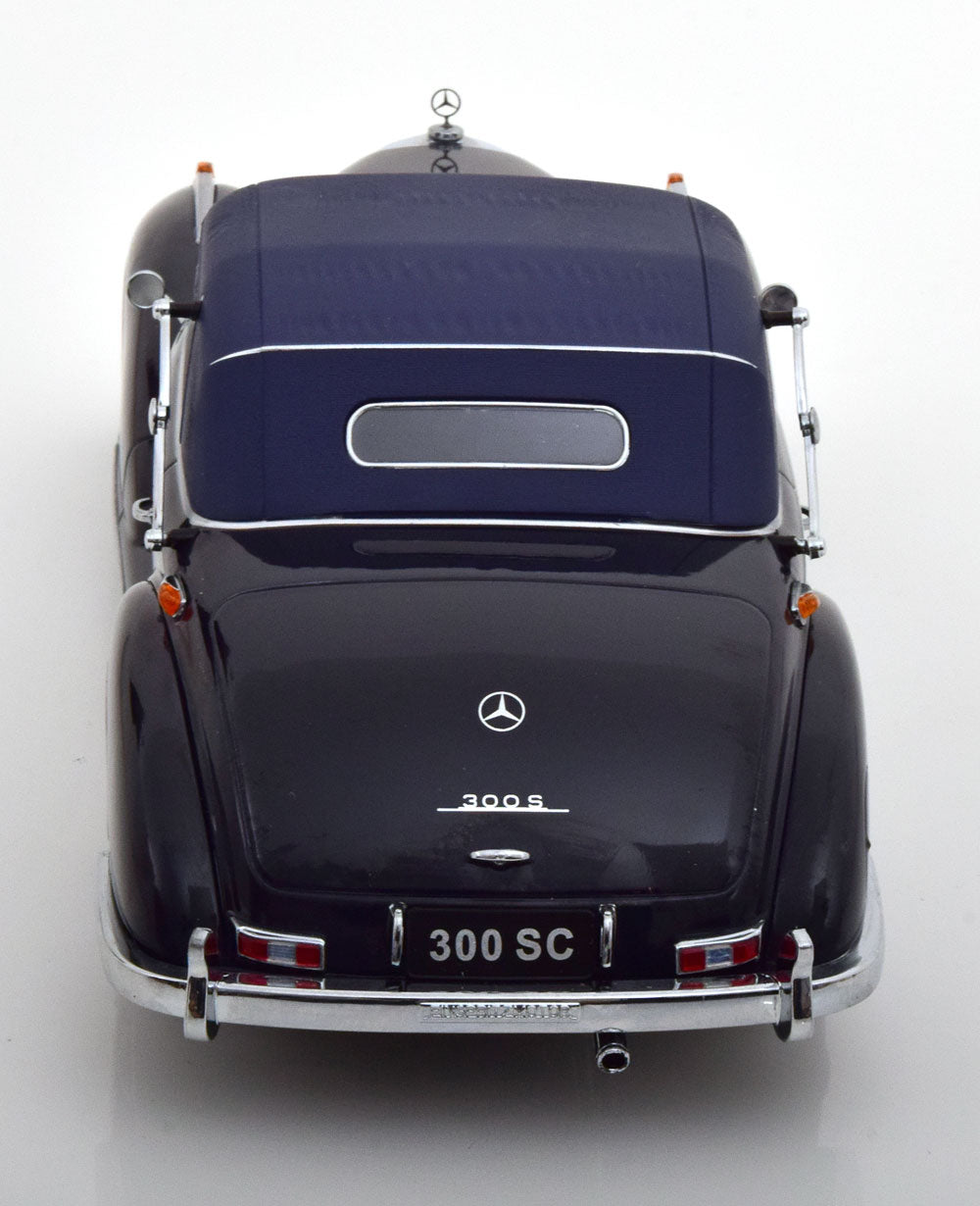 MERCEDES 300SC W188 CABRIO SOFT TOP DARK BLUE 1957
