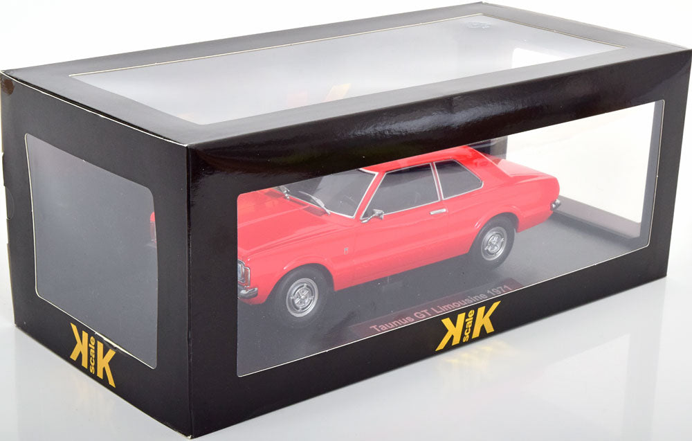 FORD TAUNUS GT SEDAN LIGHT RED 1971