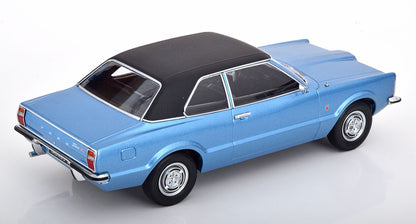 FORD TAUNUS GT SEDAN WITH VINYL ROOF BLUE METALLIC &amp; FLAT BLACK 1971