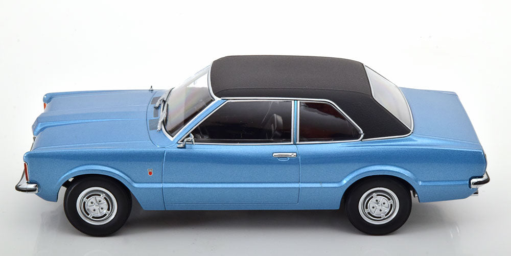 FORD TAUNUS GT SEDAN WITH VINYL ROOF BLUE METALLIC &amp; FLAT BLACK 1971