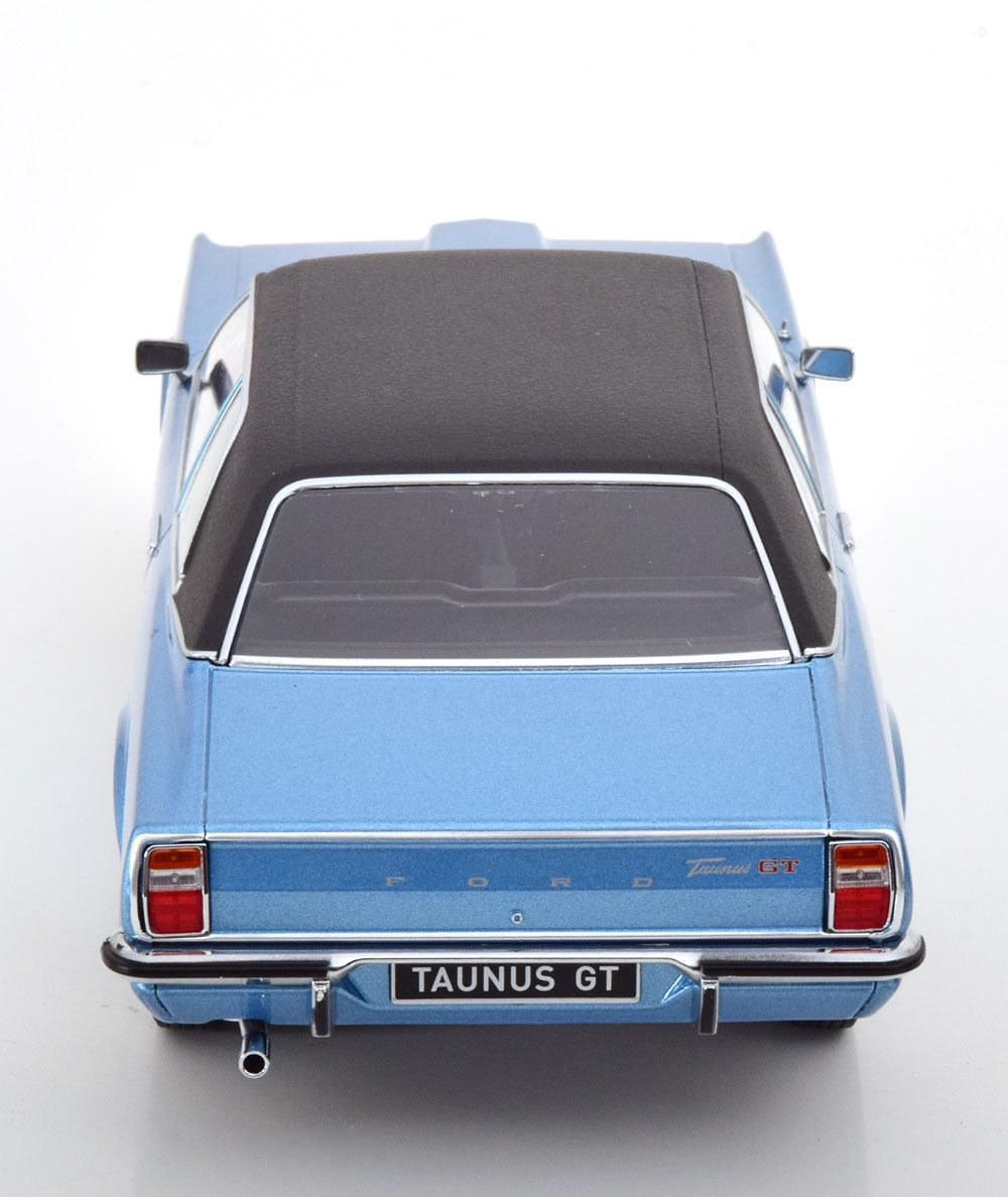 FORD TAUNUS GT SEDAN WITH VINYL ROOF BLUE METALLIC &amp; FLAT BLACK 1971
