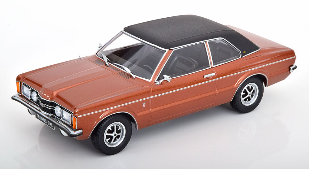 FORD TAUNUS GXL SEDAN WITH VINYL ROOF BROWN METALLIC &amp; FLAT BLACK 1971