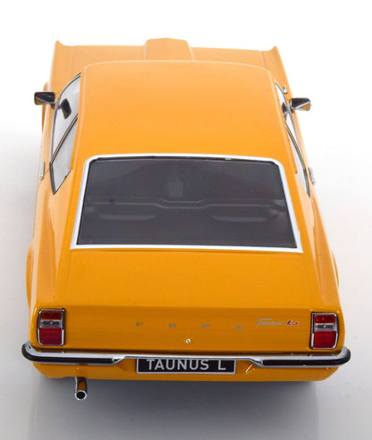 FORD TAUNUS L COUPE OCHRE ROUND HEADLIGHTS 1971