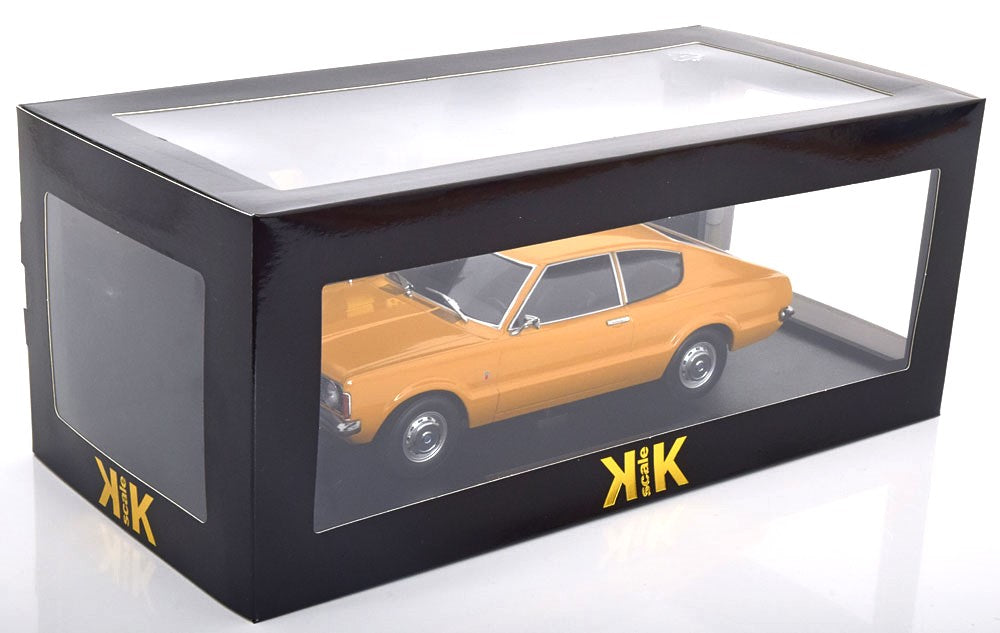 FORD TAUNUS L COUPE OCHRE ROUND HEADLIGHTS 1971