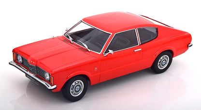FORD TAUNUS L COUPE LIGHT RED ROUND HEADLIGHTS 1971