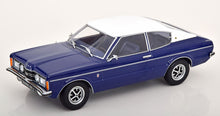 FORD TAUNUS GXL COUPE WITH VINYL ROOF DARK BLUE &amp; FLAT WHITE 1971