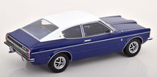 FORD TAUNUS GXL COUPE WITH VINYL ROOF DARK BLUE &amp; FLAT WHITE 1971