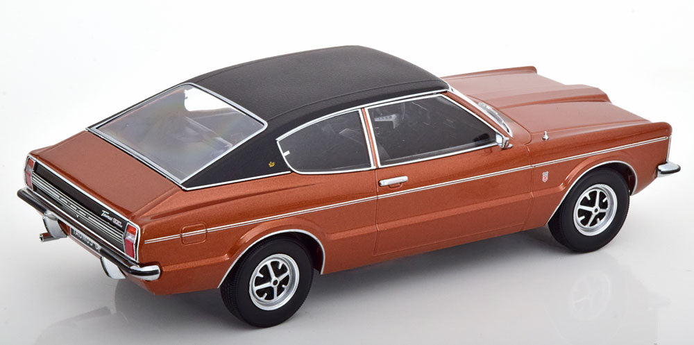 FORD TAUNUS GXL COUPE WITH VINYL ROOF BROWN METALLIC &amp; FLAT BLACK 1971