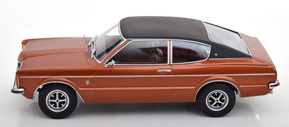 FORD TAUNUS GXL COUPE WITH VINYL ROOF BROWN METALLIC &amp; FLAT BLACK 1971