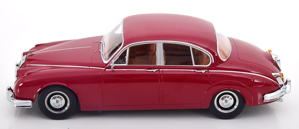 JAGUAR DAIMLER 250 V6 LHD RED INTERIEUR BROWN 1962