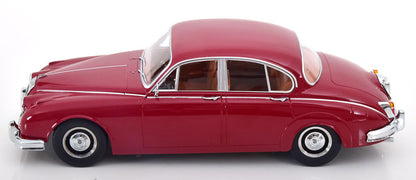 JAGUAR DAIMLER 250 V6 LHD RED INTERIEUR BROWN 1962