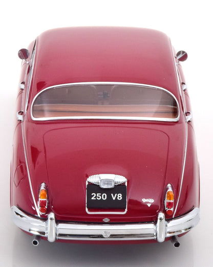 JAGUAR DAIMLER 250 V6 LHD RED INTERIEUR BROWN 1962
