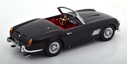 FERRARI 250 GT CALIFORNIA SPYDER BLACK &amp; SILVER 1960 WITH REMOVABLE HARDTOP
