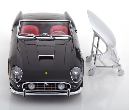 FERRARI 250 GT CALIFORNIA SPYDER BLACK &amp; SILVER 1960 WITH REMOVABLE HARDTOP