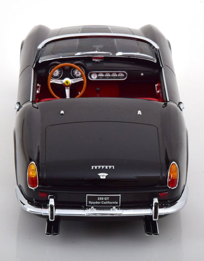 FERRARI 250 GT CALIFORNIA SPYDER BLACK &amp; SILVER 1960 WITH REMOVABLE HARDTOP